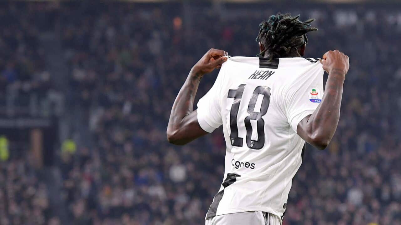 Moise Kean è stato il primo giocatore nato nel 2000 a esordire in Serie A