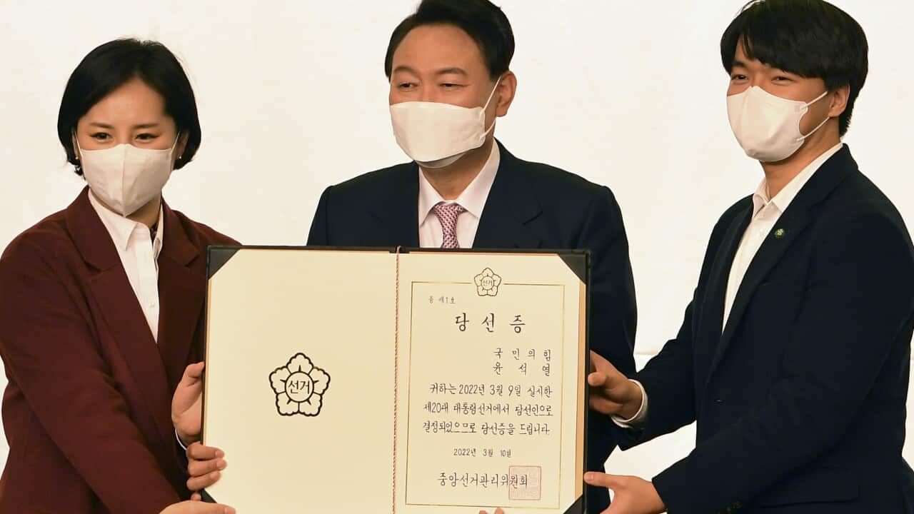 South Koreas president-elect Yoon Suk Yeol
