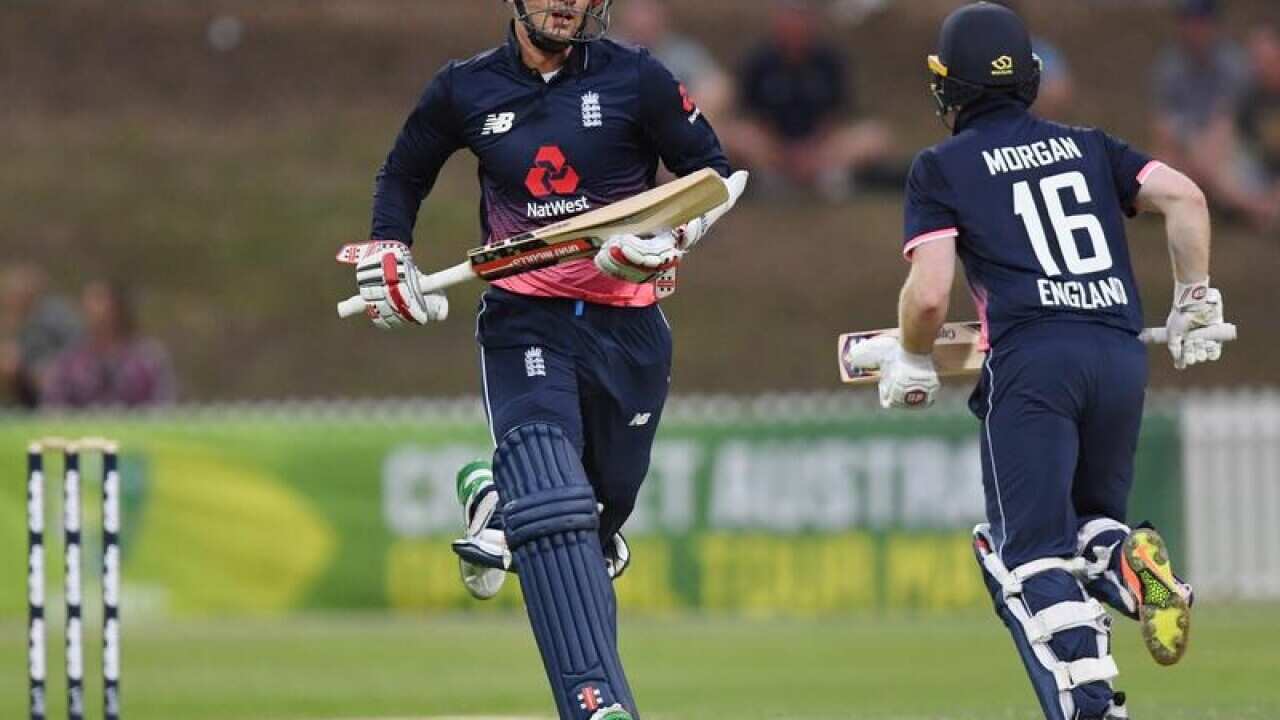England's Alex Hales