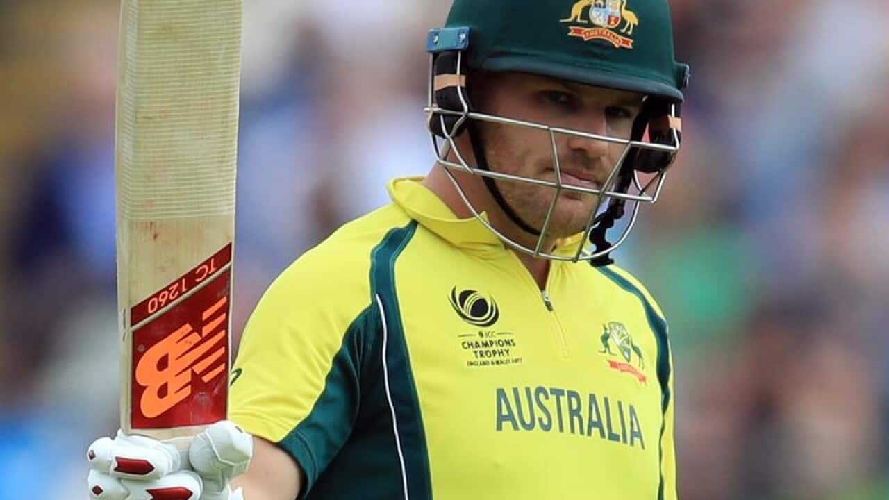 Australian cricketer Aaron Finch