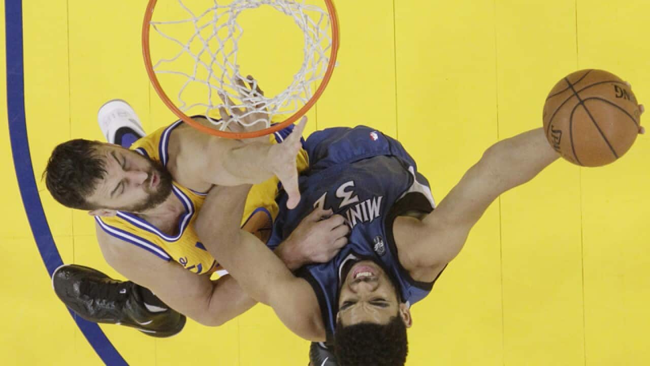 Minnesota Timberwolves' Karl-Anthony Towns