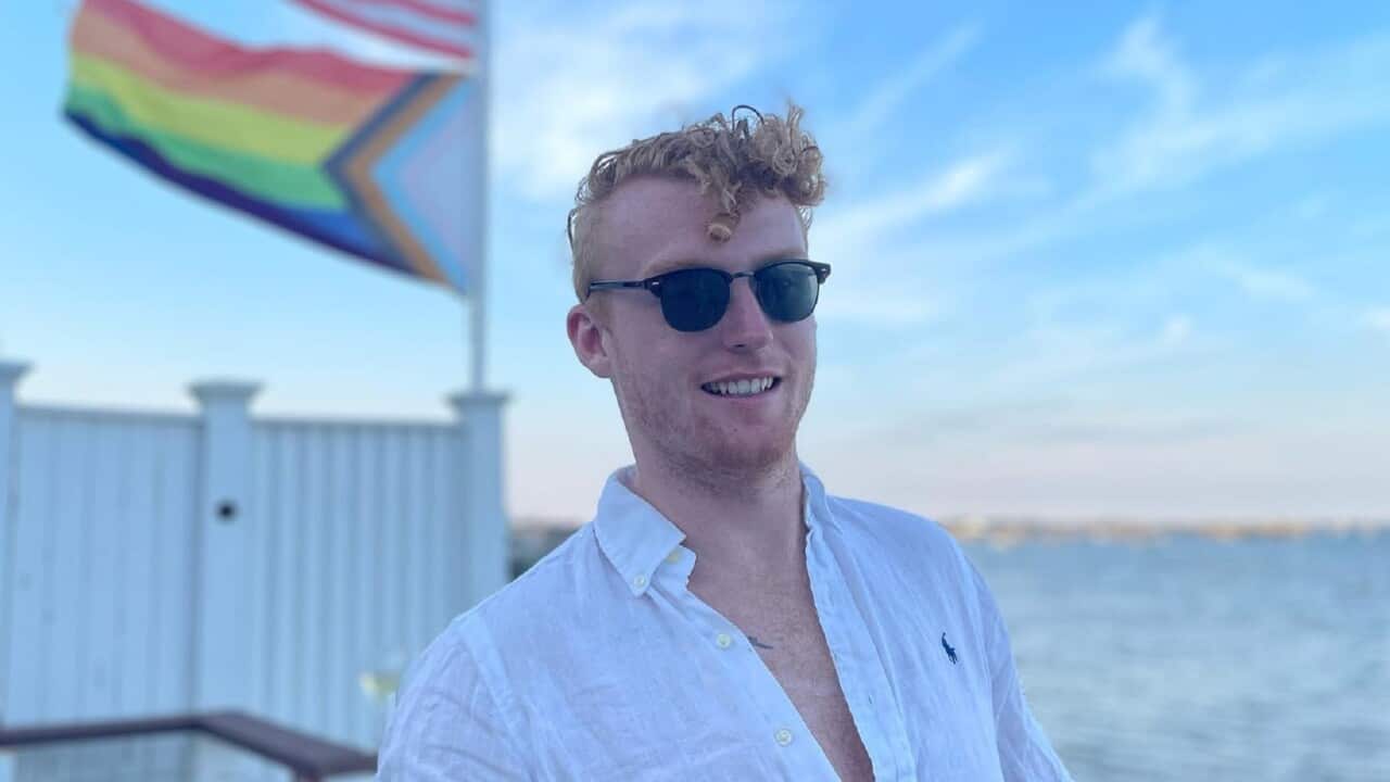 Jack Barlow on holiday in the United States