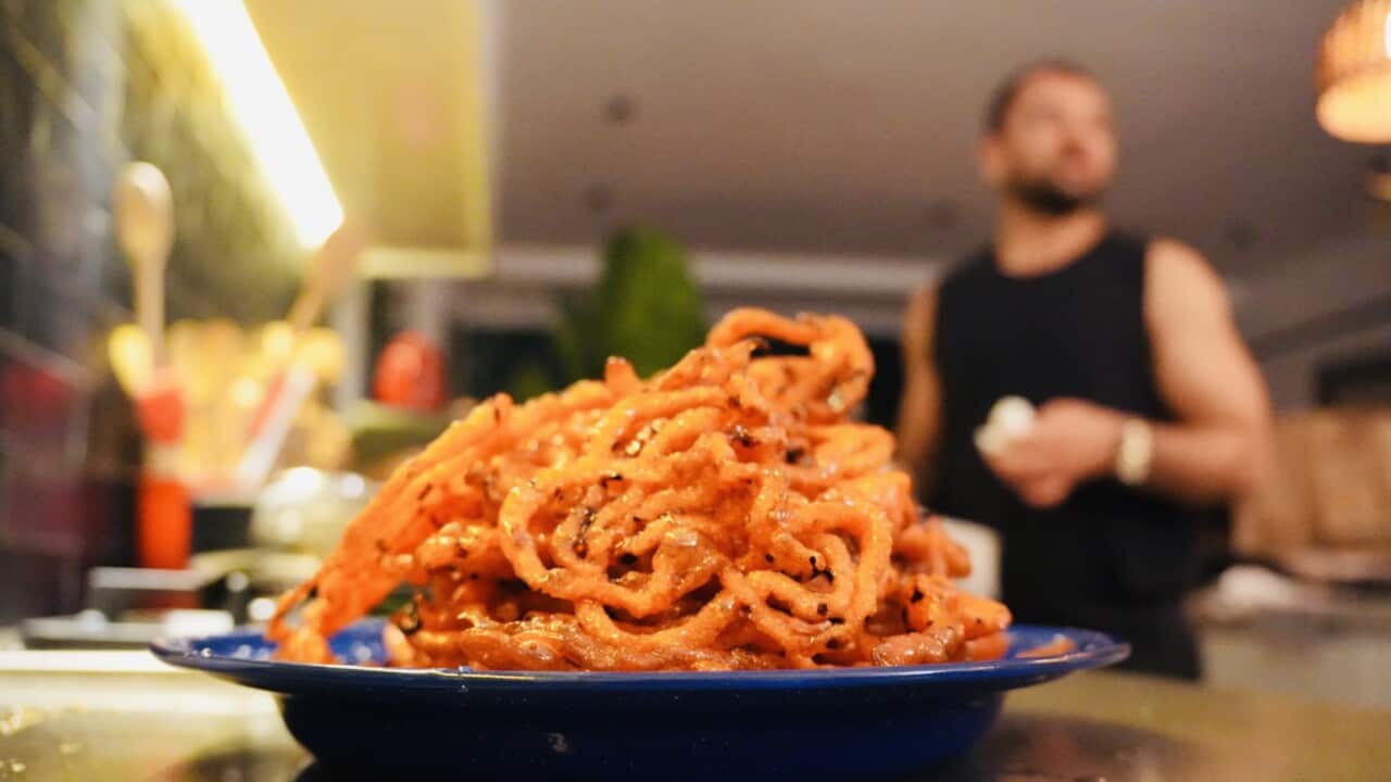 Fiji sweet cart jalebi
