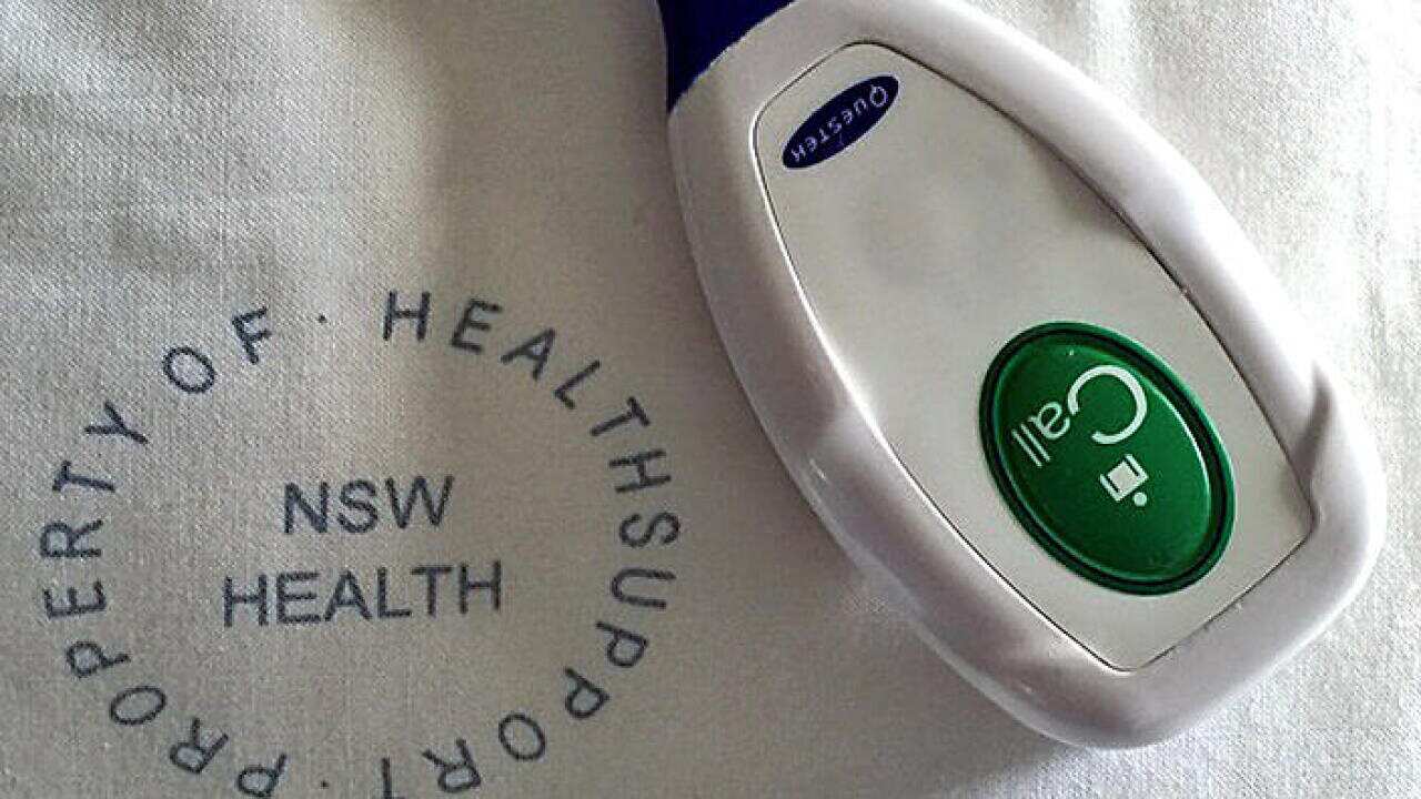 An nurse call button and fresh linen is seen at the Sydney Children's Hospital in Randwick, Sydney, Thursday, July 23, 2015. (AAP Image/Mick Tsikas) NO ARCHIVING