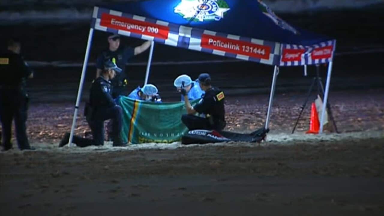 The parents of the nine-month-old girls found lifeless on the beach have been arrested.