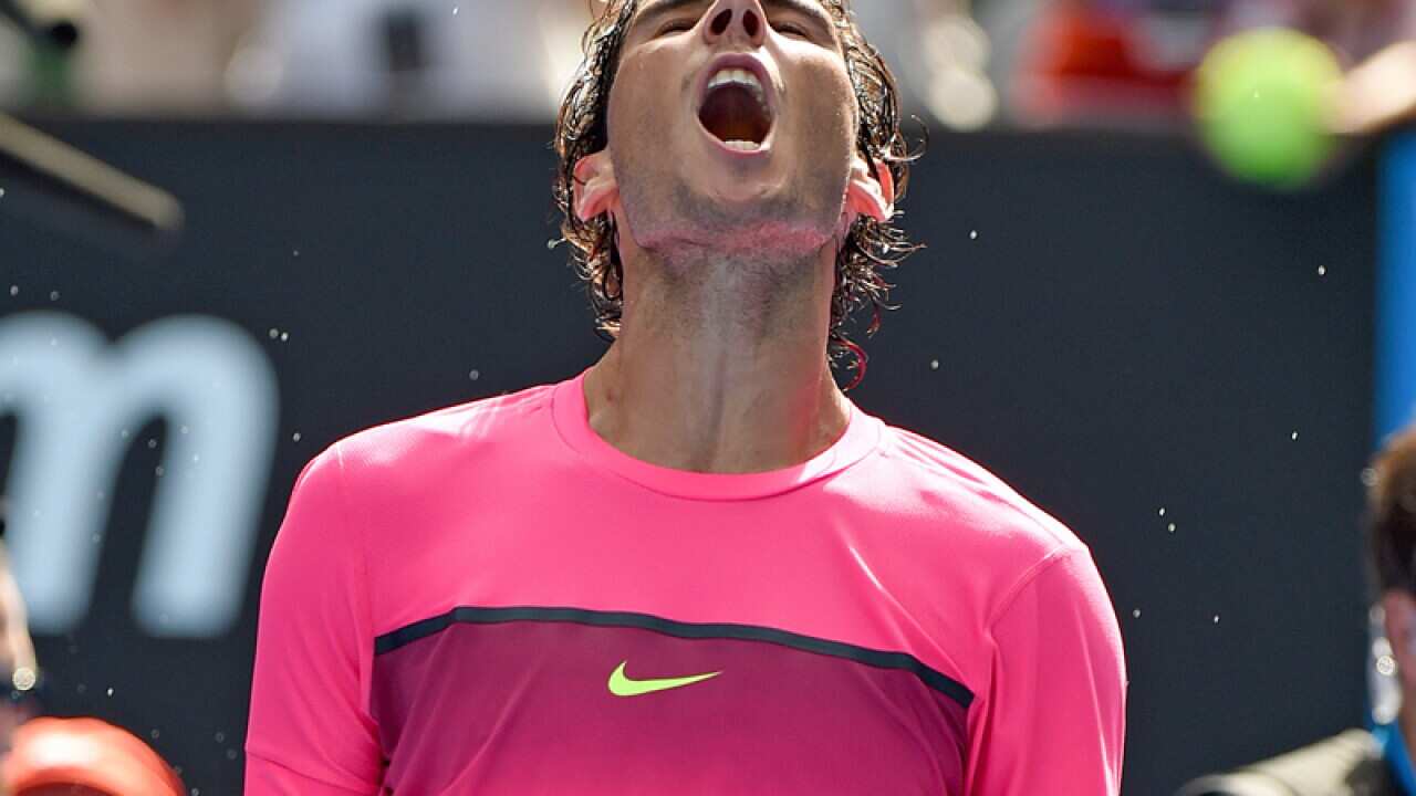 Spanish tennis player Rafael Nadal