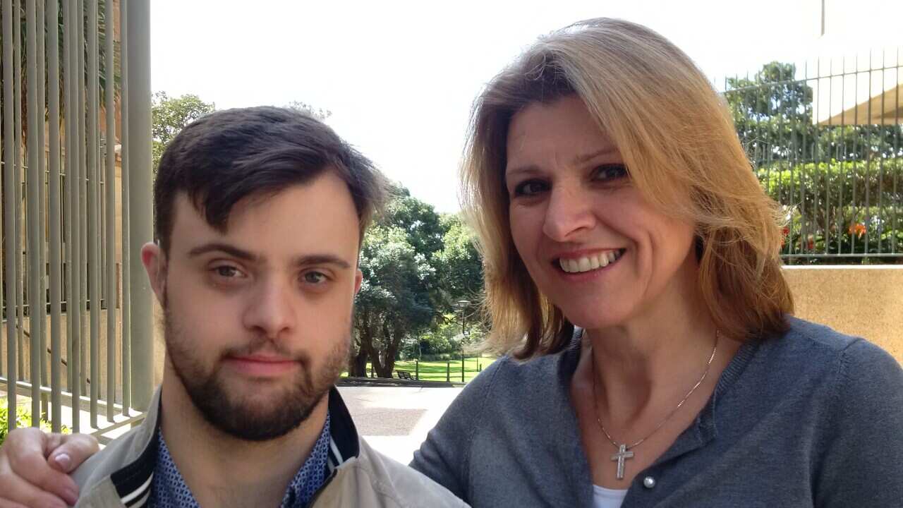 Ljiljana Zruic and her son Nick