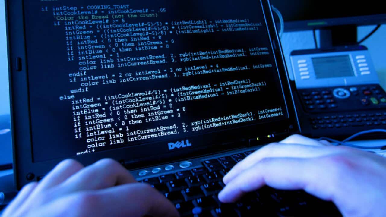 یک برنامه نویس کامپیوتری