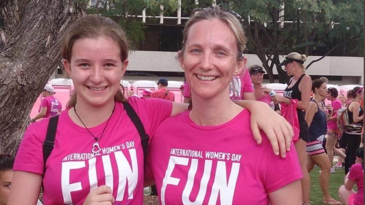 Brisbane mother Julie Richards, 47, and her 20-year-old daughter Jessica.