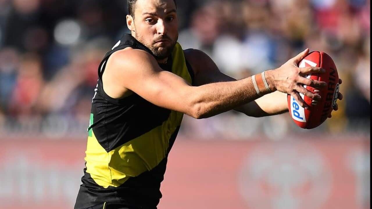 Toby Nankervis of the Tigers