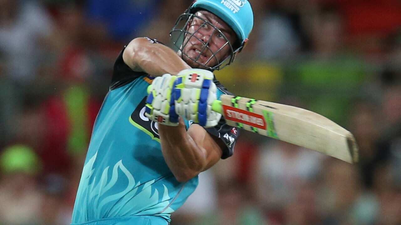 Brisbane Heat batsman Chris Lynn