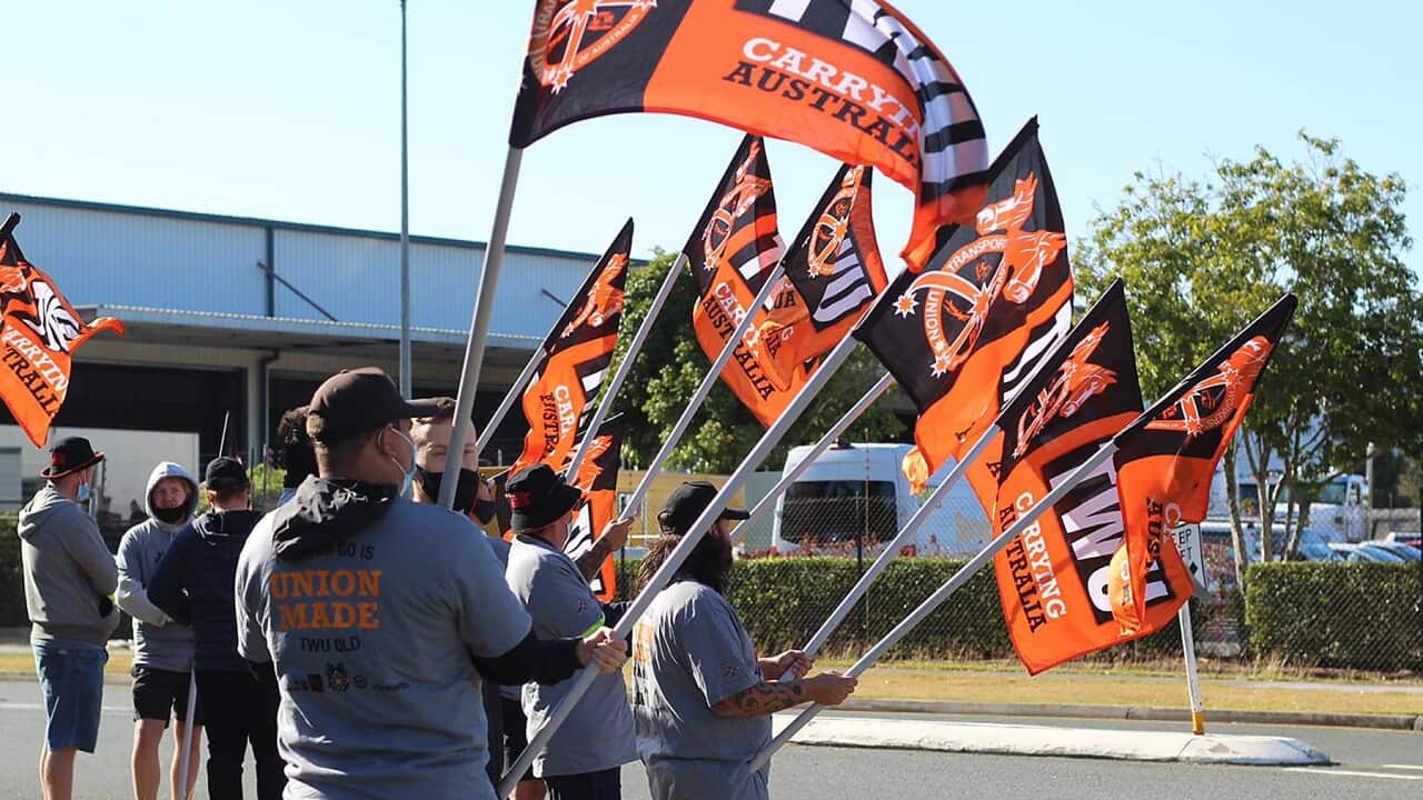 StarTrack workers on strike in Brisbane after crisis talks failed