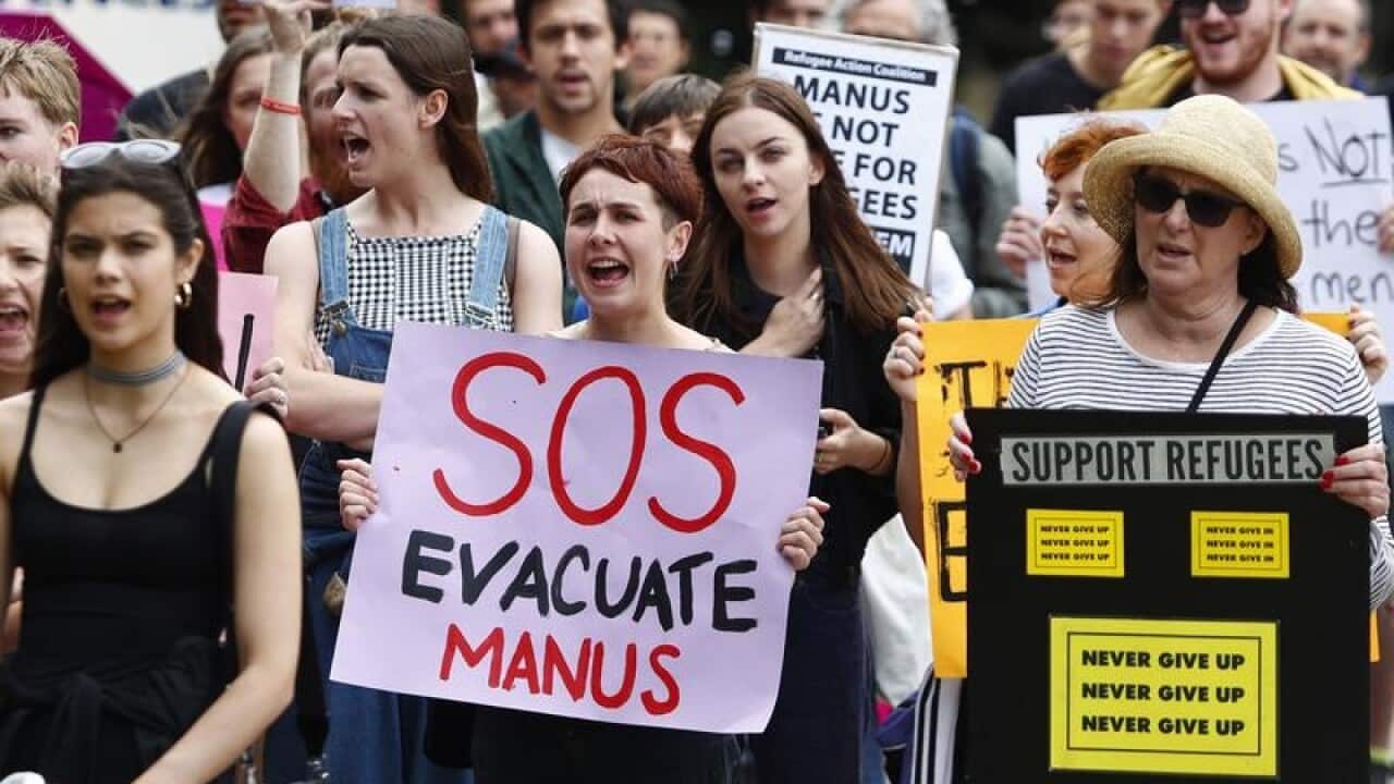 Hundreds of protesters rally in Sydney