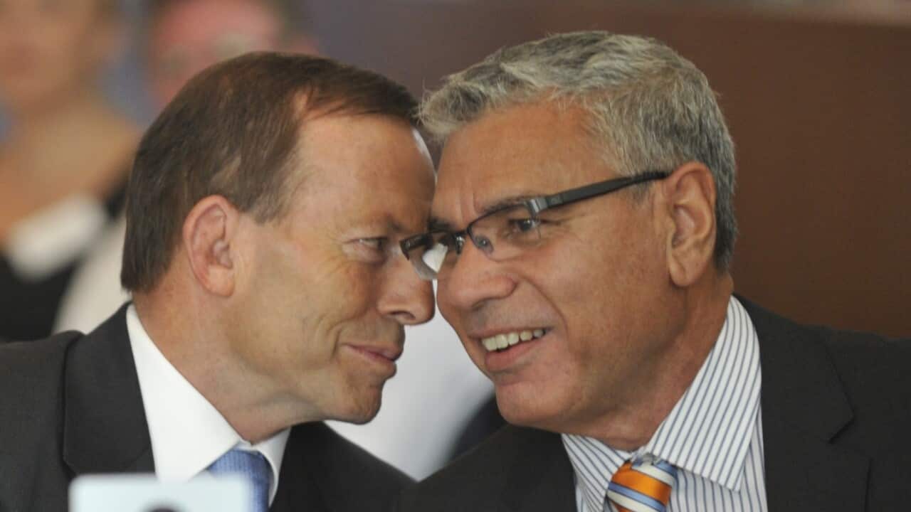 Abbott and Mundine AAP.jpg
