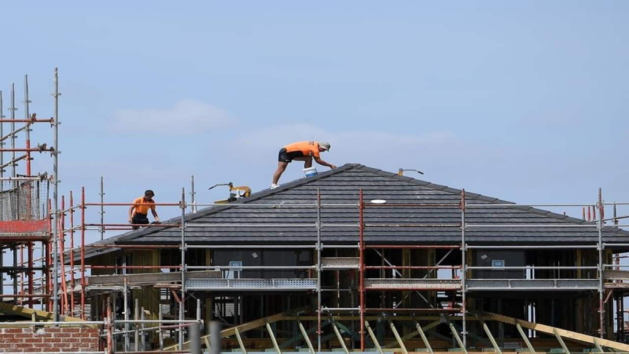 A general view of housing construction