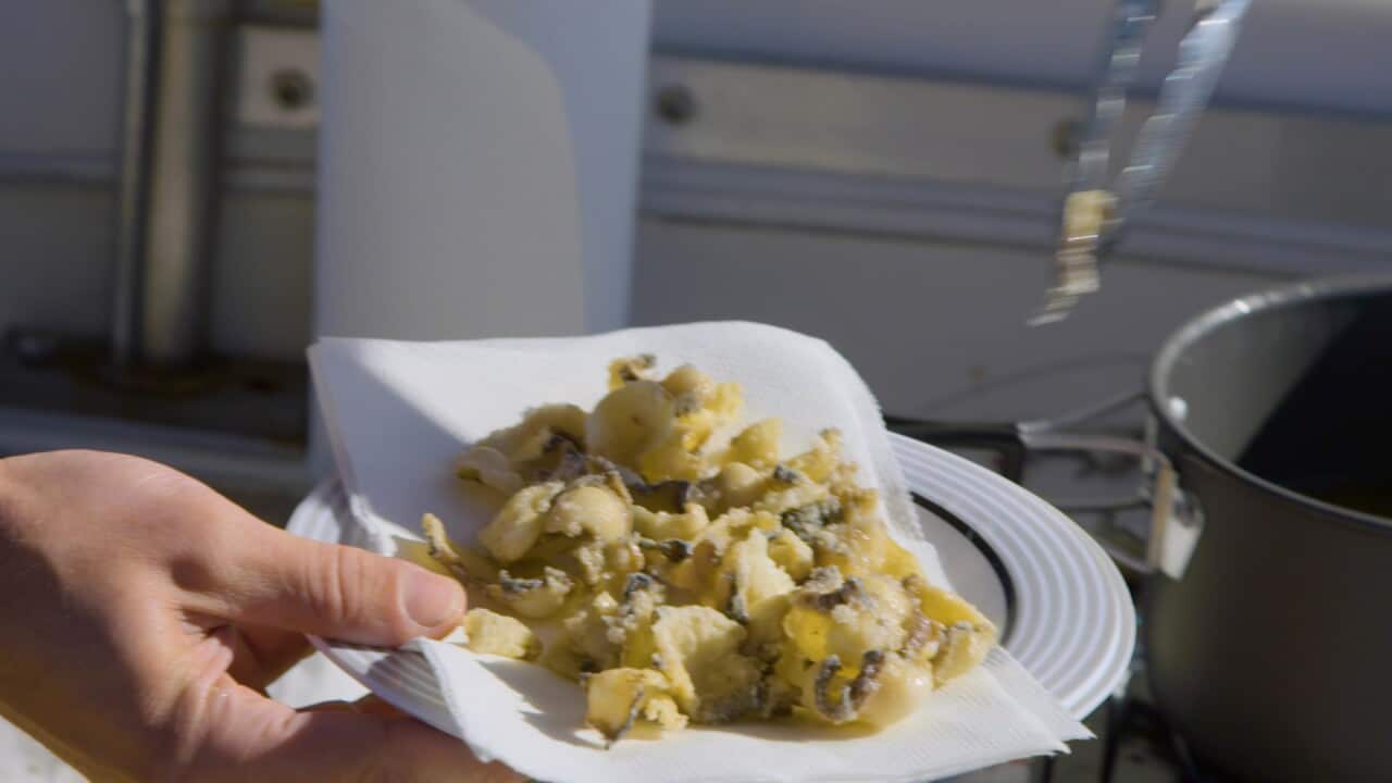 Salt and peppererry abalone