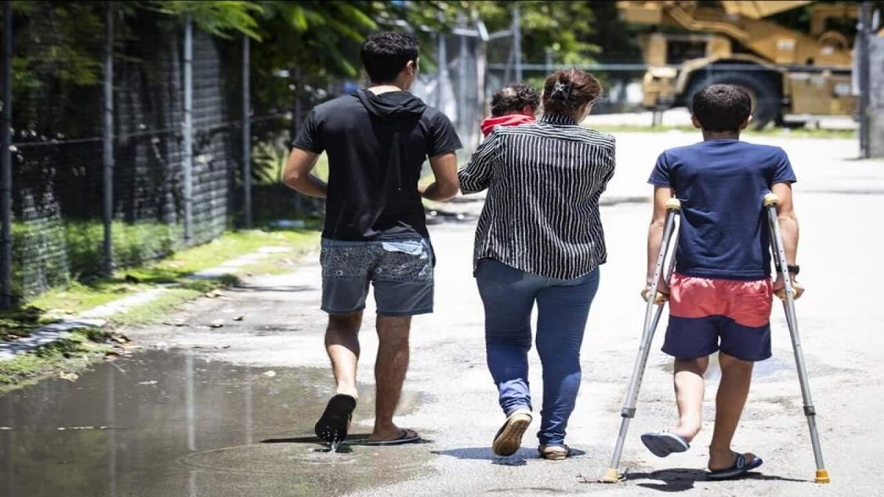 young refugees on Nauru