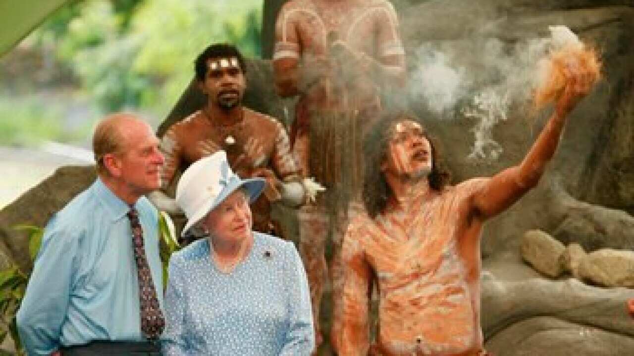 Queen Elizabeth Prince Philip Tjapukai Aboriginal Cultural Park