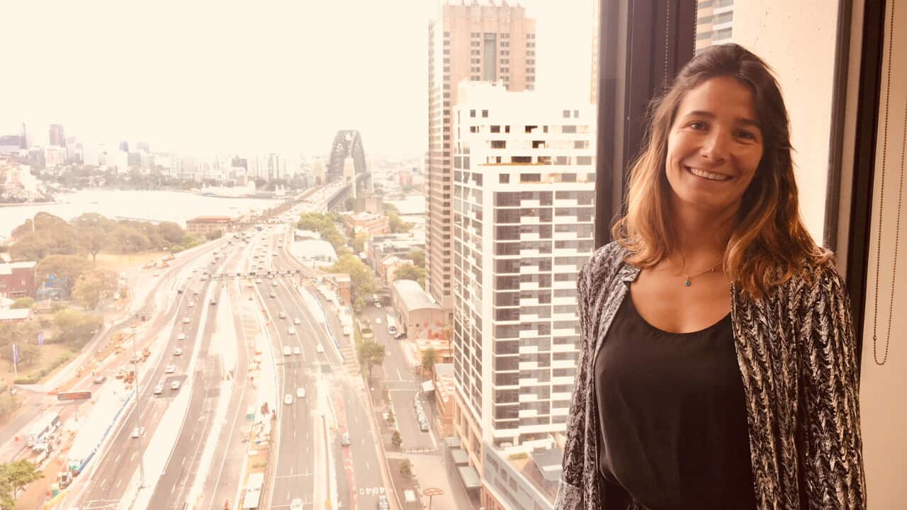 Julie Bouissin heureuse d'être australienne