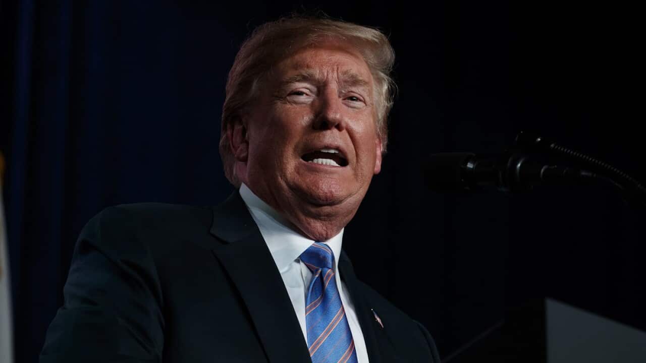 President Donald Trump on July 3.