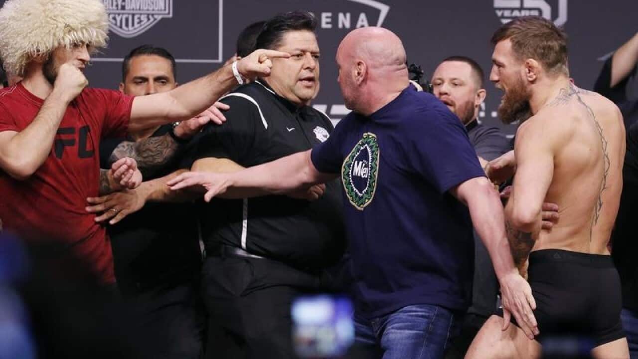 Khabib Nurmagomedov and Conor McGregor