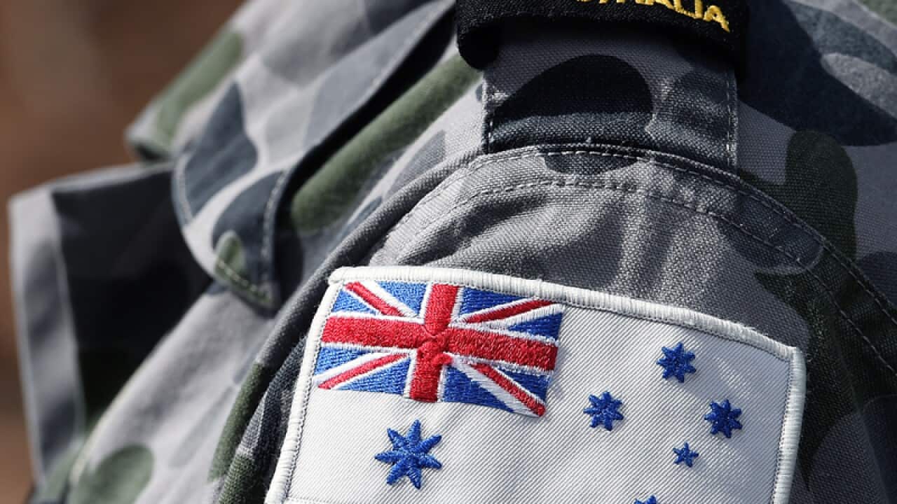 A Royal Australian Navy sailor