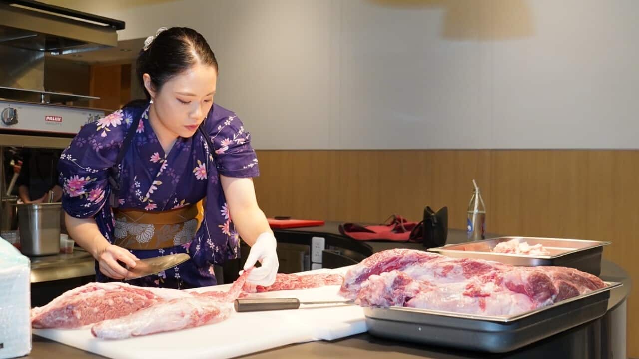(Supplied/ Marika Watanabe, Wagyu Kimono Butcher)