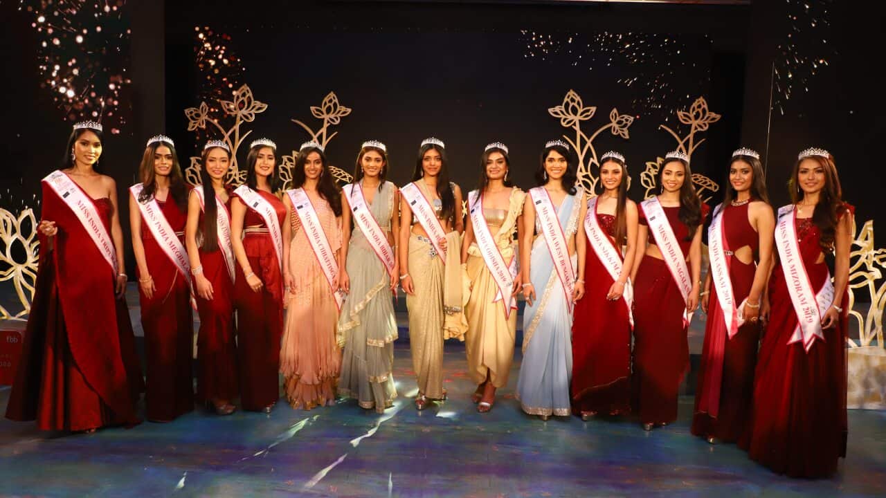 Participants at the fbb Colors Femina Miss India East 2019 in Kolkata,India.