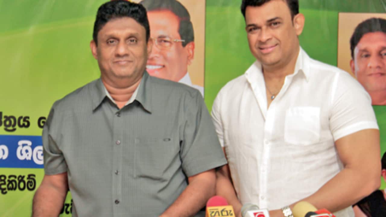 Opposition leader Sajith Premadasa_ Former MP Ranjan Ramanayake