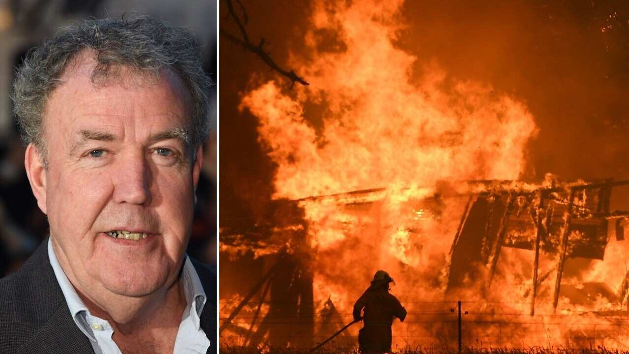 Jeremy Clarkson and a fire in NSW in December.