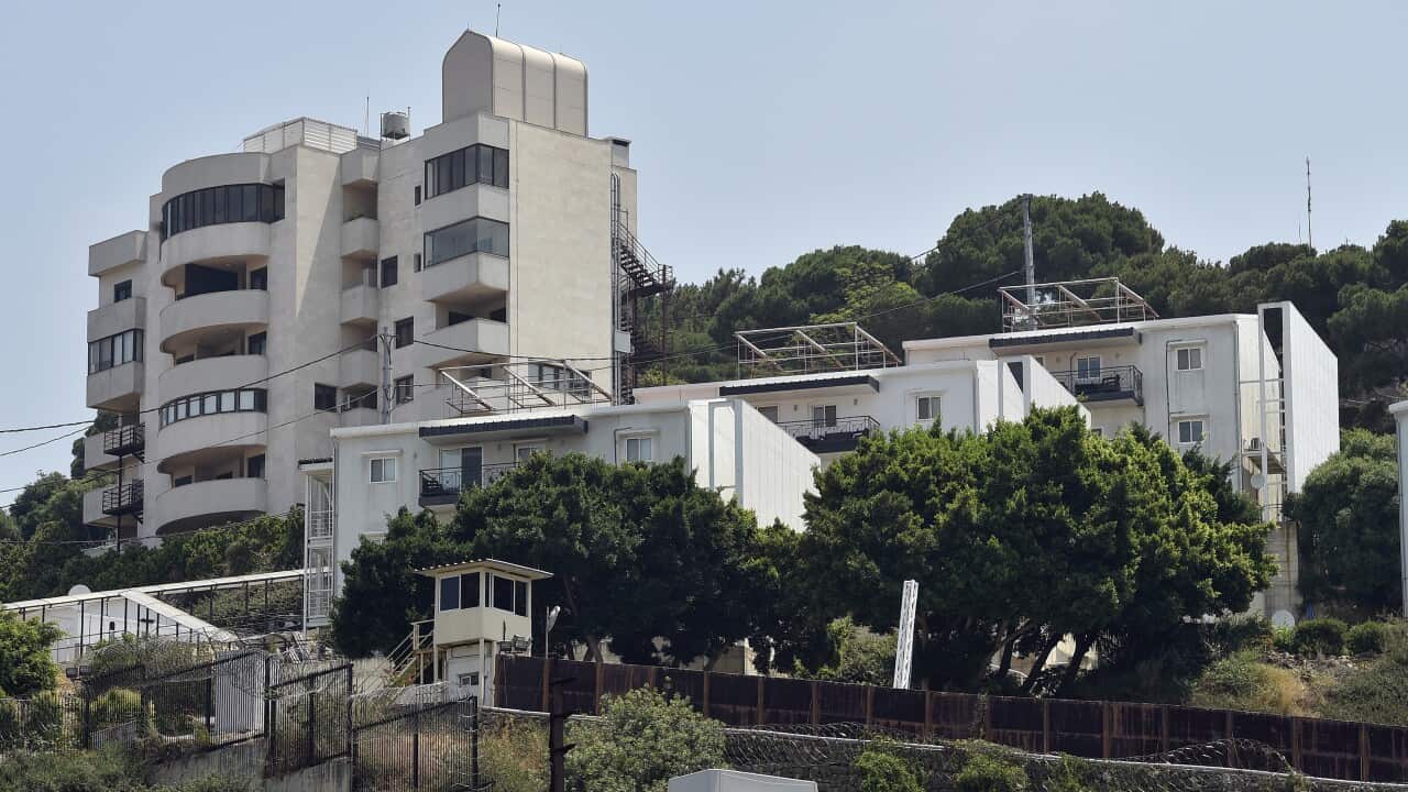 Lebanese army arrest a Syrian gunman after they attacked the US Embassy in Lebanon