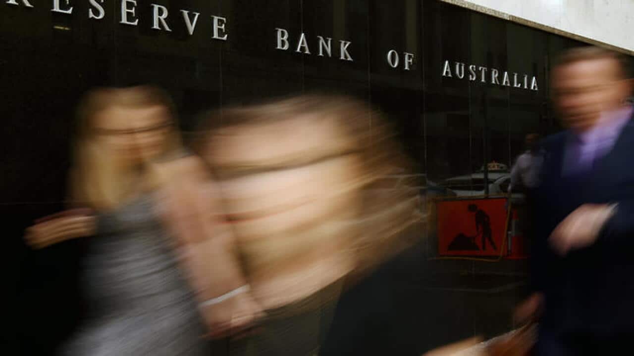 The Reserve Bank of Australia in Sydney, Tuesday, March 2, 2016. The Reserve Bank of Australia is expected to leave interest rates on hold today. (AAP Image/Dean Lewins)