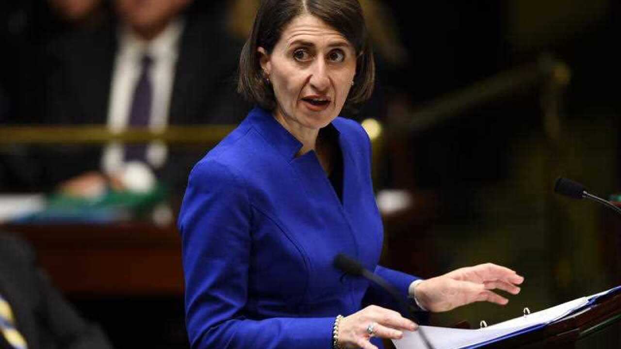 New South Wales Treasurer Gladys Berejiklian