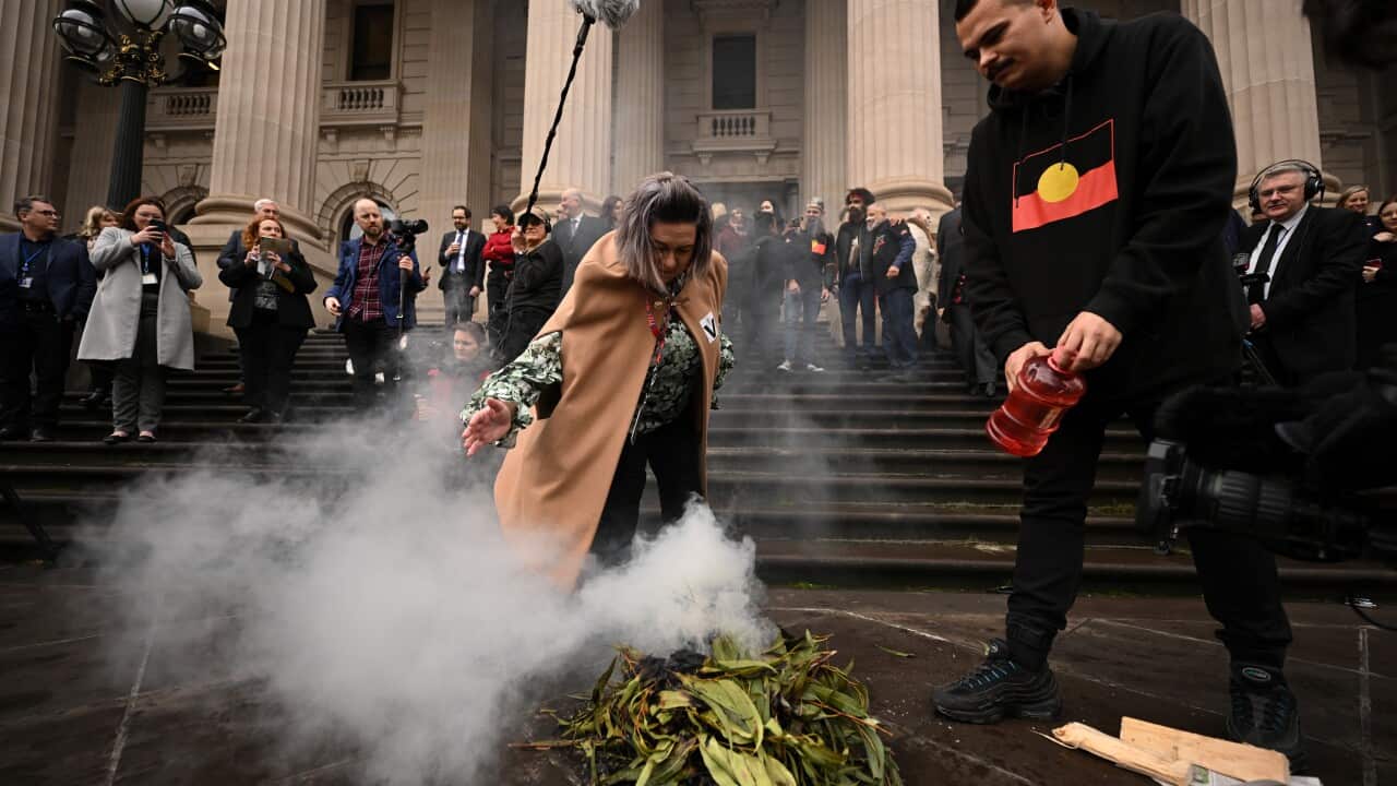 FIRST PEOPLES LEADERS ADDRESS VIC PARLIAMENT