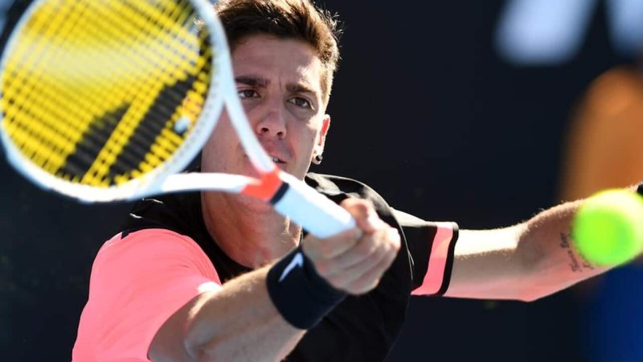 Thanasi Kokkinakis of Australia