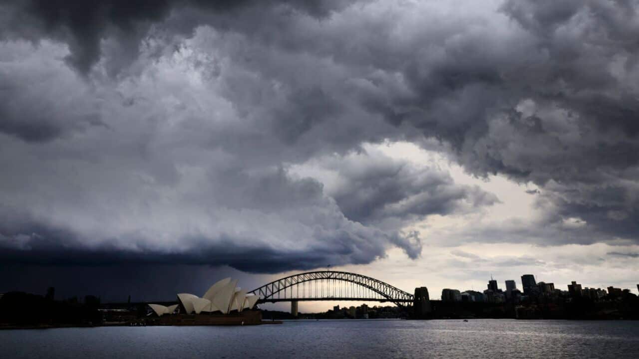 Heavy Rain Hits Sydney As Severe Thunderstorm Warning Issued Along NSW Coast