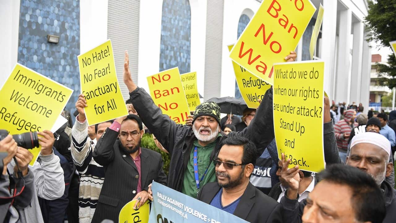 Travel ban protest