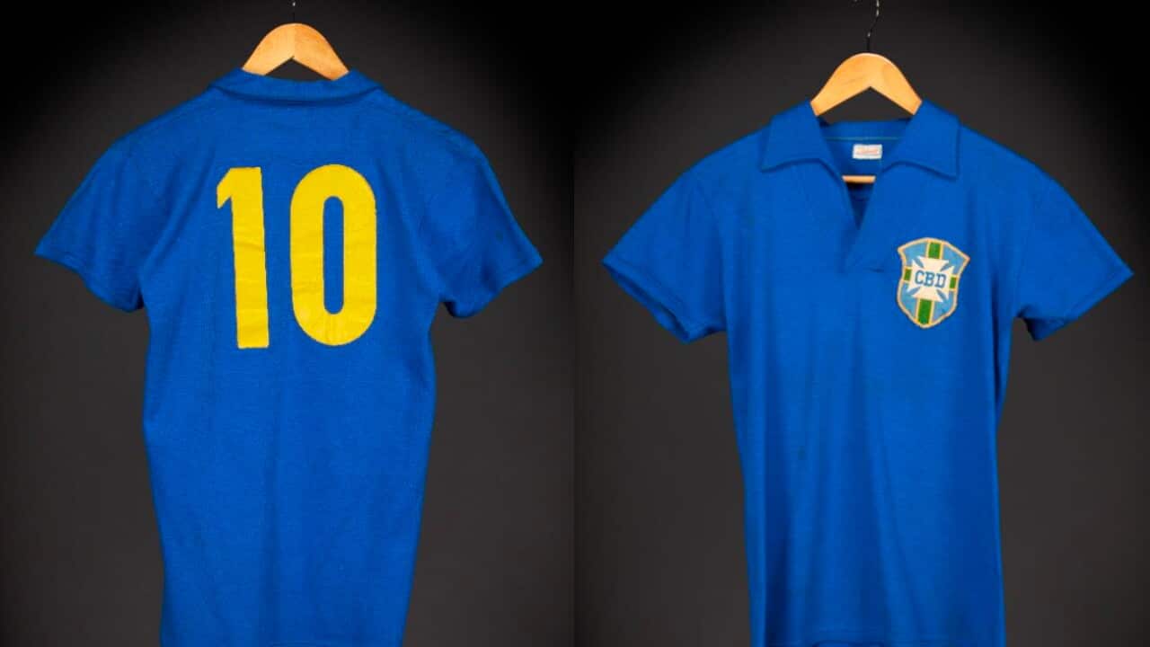 Brazil Pele Shirt Soccer