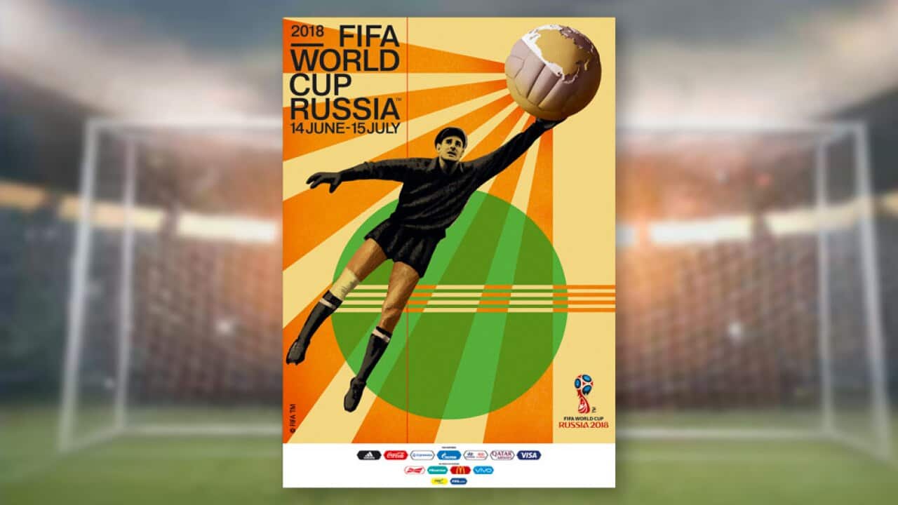 Official Poster of 2018 FIFA World Cup