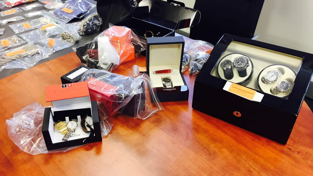 About 500 high-end goods, allegedly stolen by one man over 10 years, will go on display on January 8 and 9 at Oakleigh police station in an effort to match owners with the possessions stolen from them years ago.