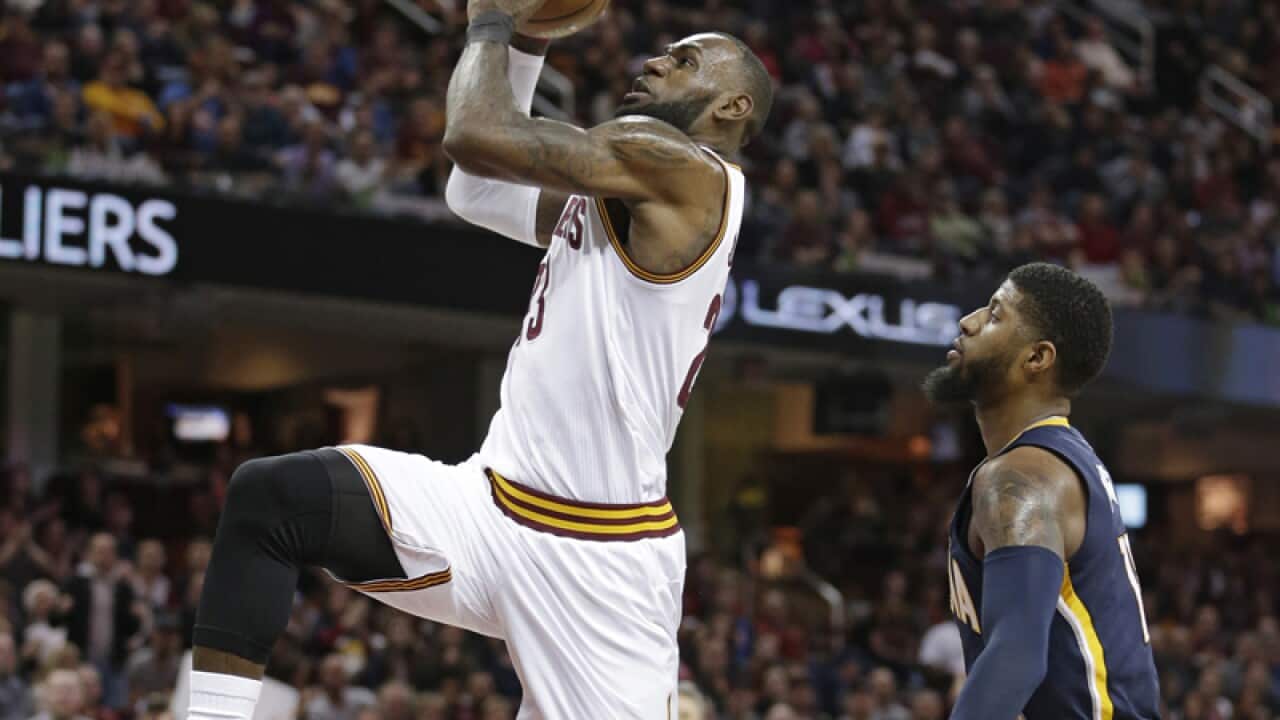 Cleveland Cavaliers' LeBron James