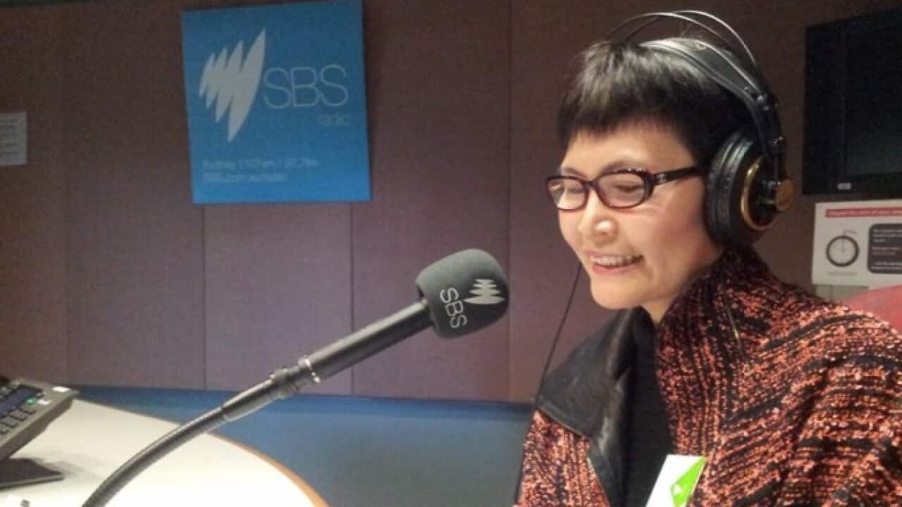 著名書法家梁小萍