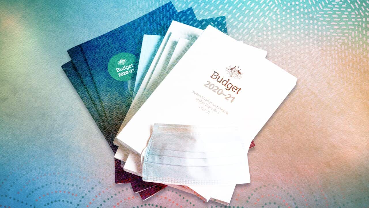 budget papers on desk