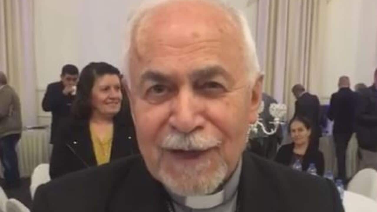 Bishop Mar Basilius Georges Cassmoussa , the Apostolic Visitor for Syriac Catholic Church in Australia and New Zealand