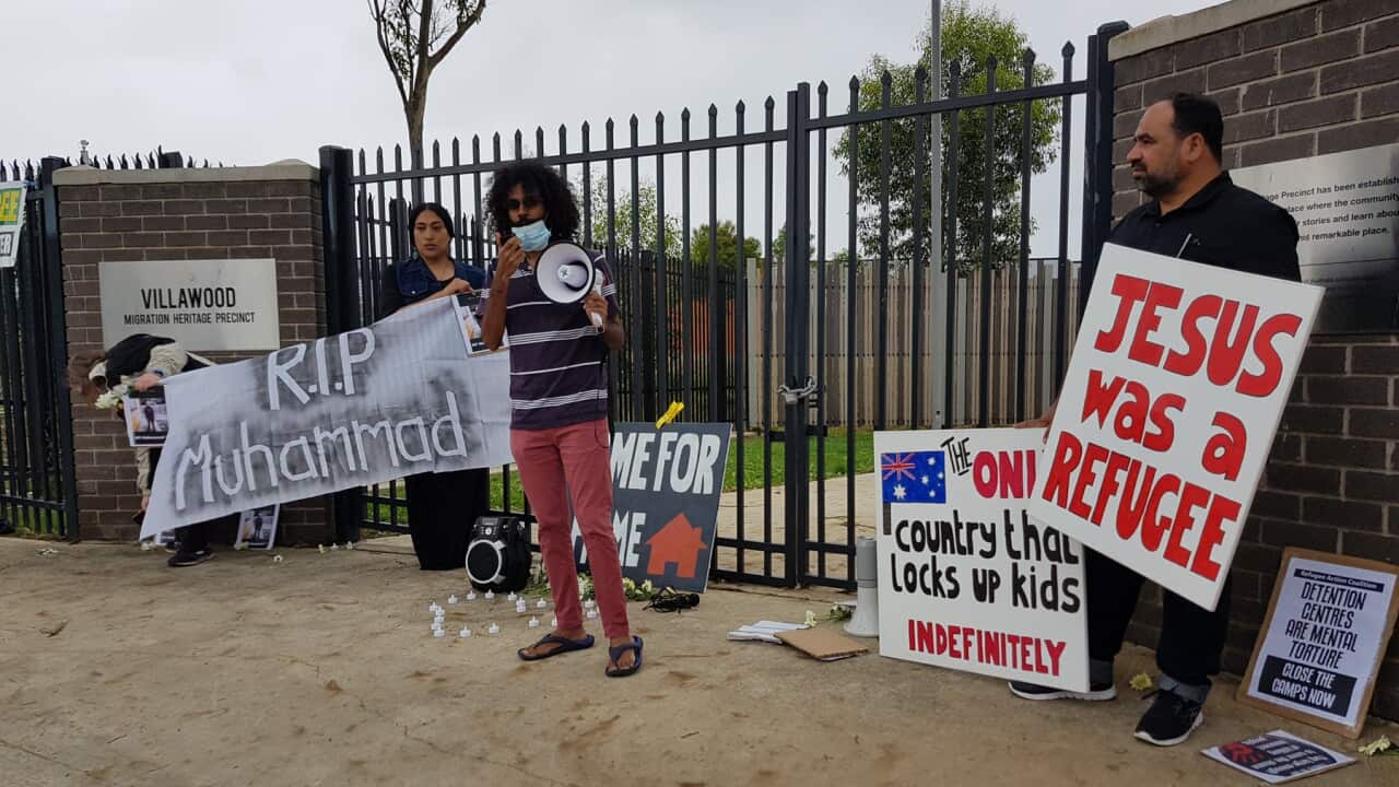 A vigil was held for Muhammad over the weekend