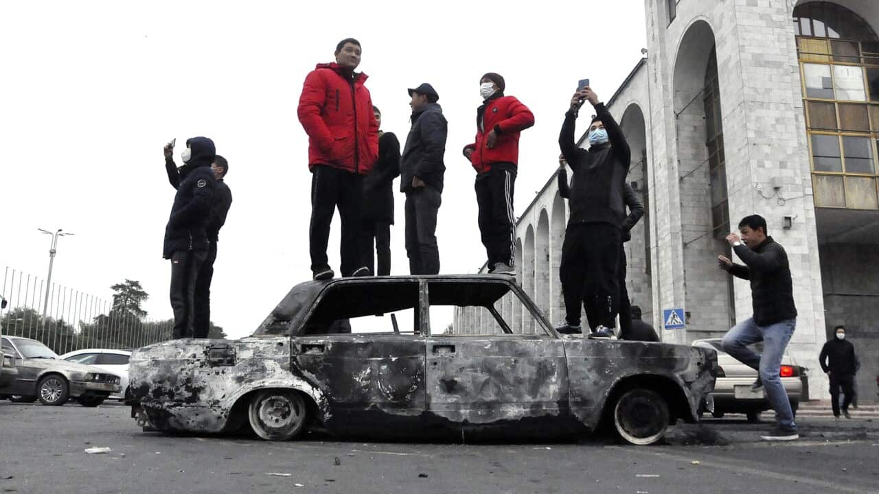 Protests erupt in Kyrgyzstan over parliamentary polls