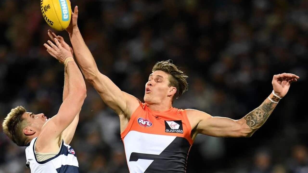 Rory Lobb of the Giants
