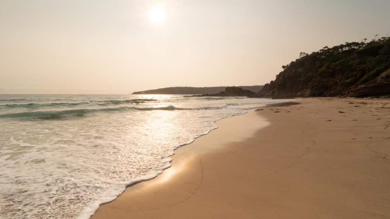 Pambula Beach on the NSW South Coast this week.