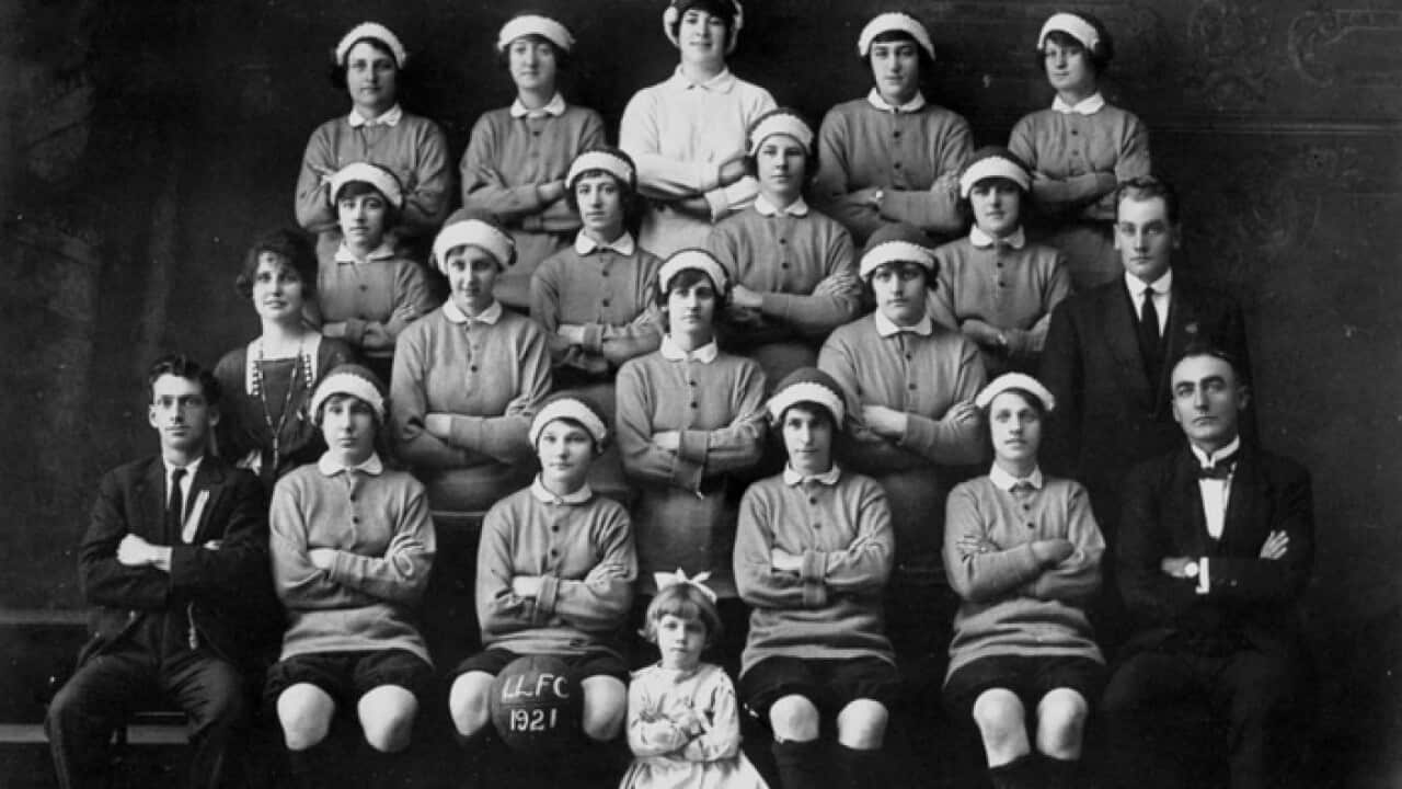 Latrobe Ladies Footy Team 1921