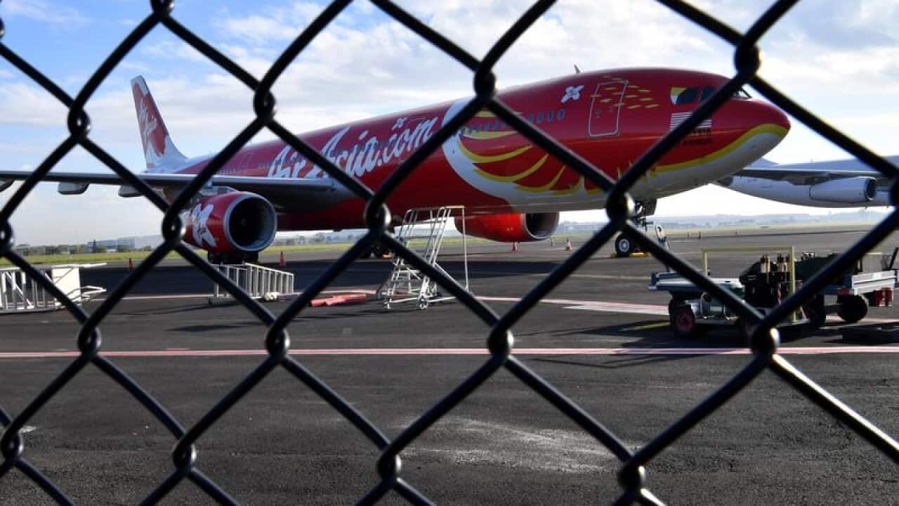 An AirAsia plane